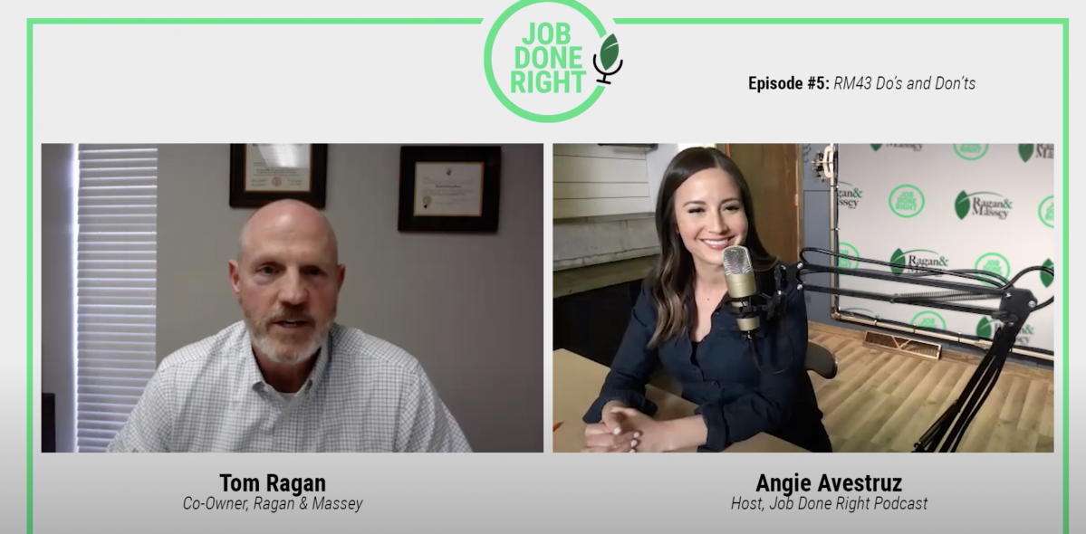 Job Done Right Podcast Episode 5: The Do's and Don'ts of RM43